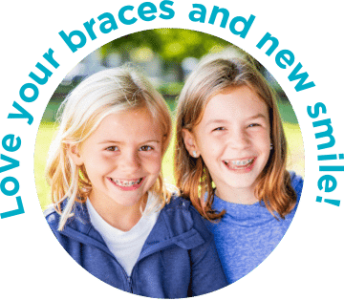 girls with braces at Maryville Family Orthodontics in Maryville, TN